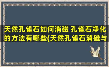 天然孔雀石如何消磁 孔雀石净化的方法有哪些(天然孔雀石消磁与净化的方法分享)